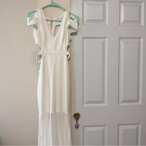 Windsor White Backless Dress
